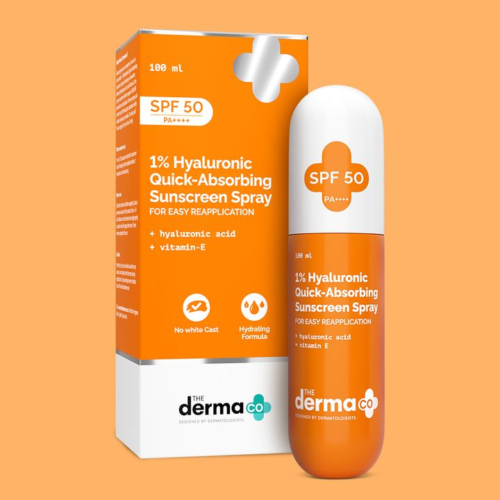 Dermaco 1% Hyaluronic Sunscreen Spray - daretoglow