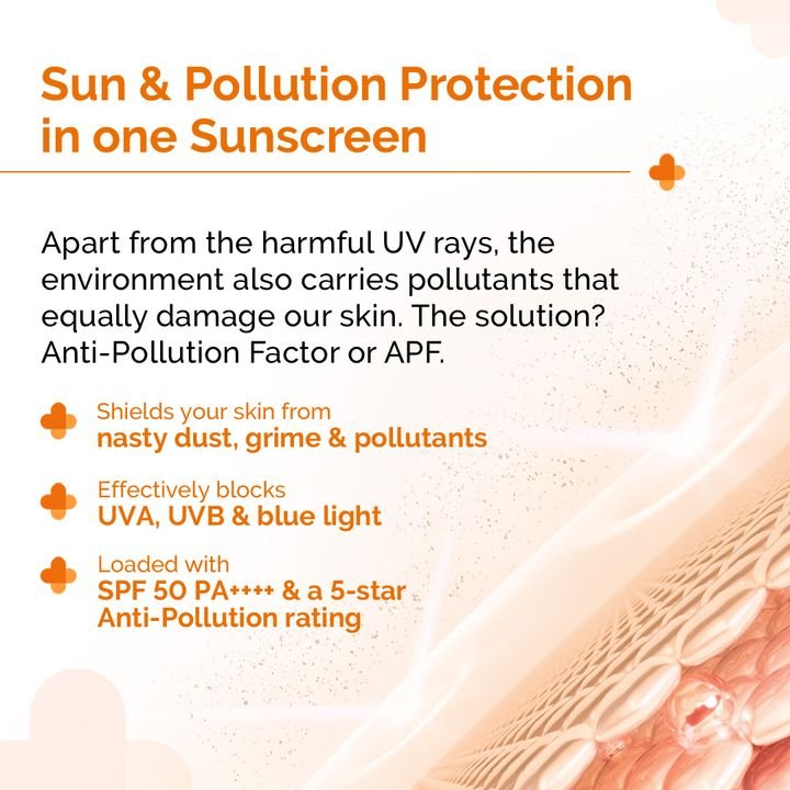1% Hyaluronic Sunscreen Aqua Gel In Vivo Tested (ISO 24444:2019 Certified, CTRI/2025/02/080287) with SPF 50 & PA++++ - Image 2