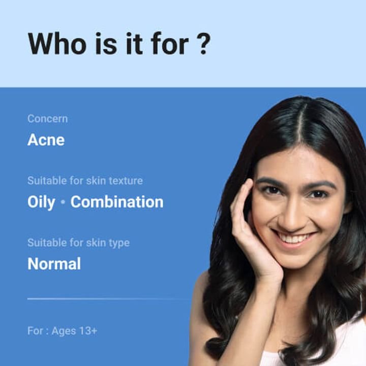 1% Salicylic Acid Gel Face Wash with Salicylic Acid & Witch Hazel - 100ml - Image 3