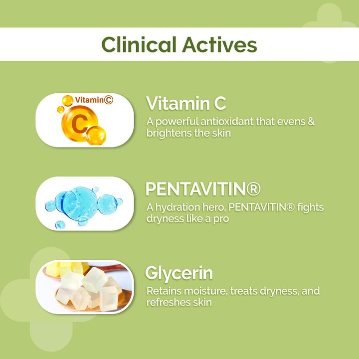 5% Vitamin C Oil-Free Daily Face Moisturizer for Skin Radiance - 100g - Image 3