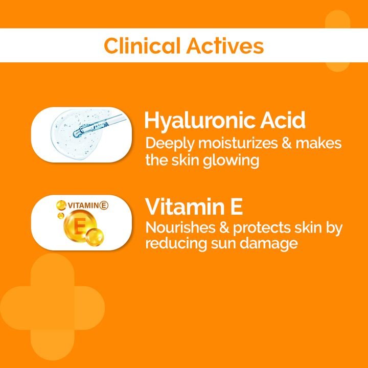 1% Hyaluronic Long Lasting Sunscreen SPF 50 & PA++++ with Hyaluronic Acid & Vitamin E for Upto 6-Hour Sun Protection- 50 g - Image 3