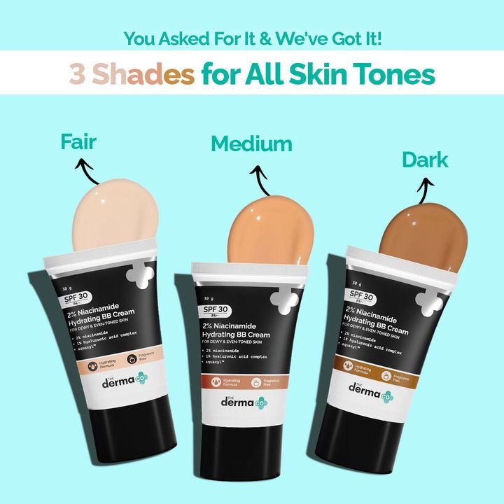 2% Niacinamide Hydrating BB Cream with 1% Hyaluronic Acid Complex & Aquaxyl™ - 30 g | 01 - Ivory - Image 7