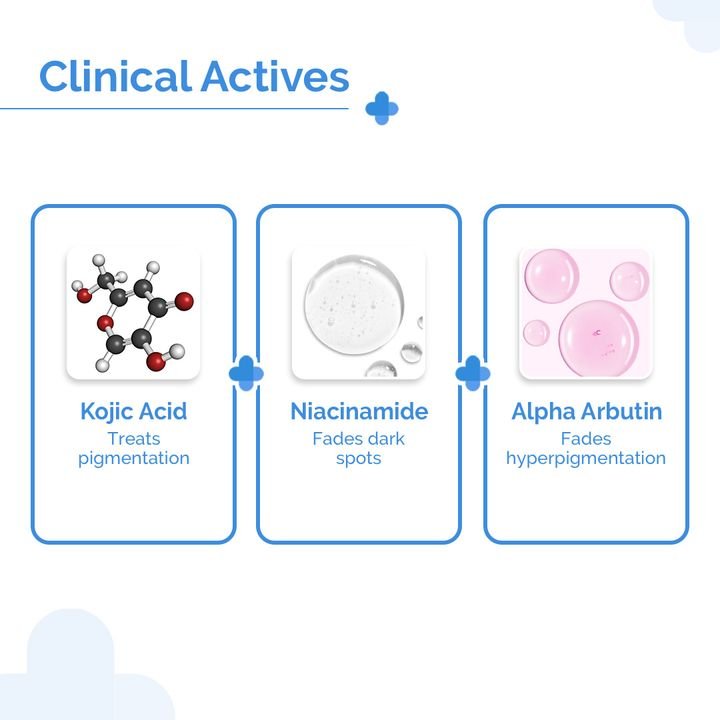 1% Kojic Acid Face Wash with Niacinamide & Alpha Arbutin For Dark Spots & Pigmentation - 100ml - Image 3