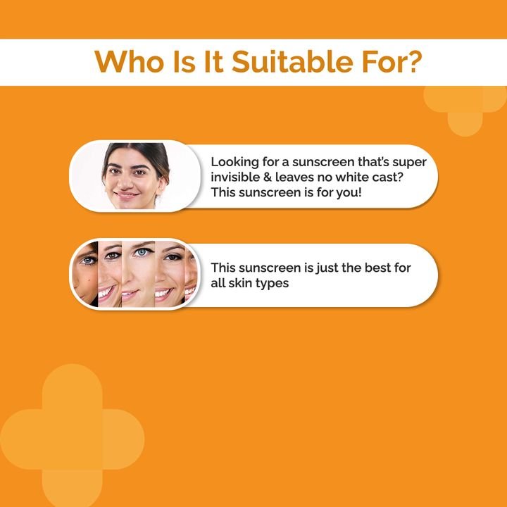 Hyaluronic Invisible Sunscreen Gel with Hyaluronic Acid & Vitamin E - 50g - Image 4