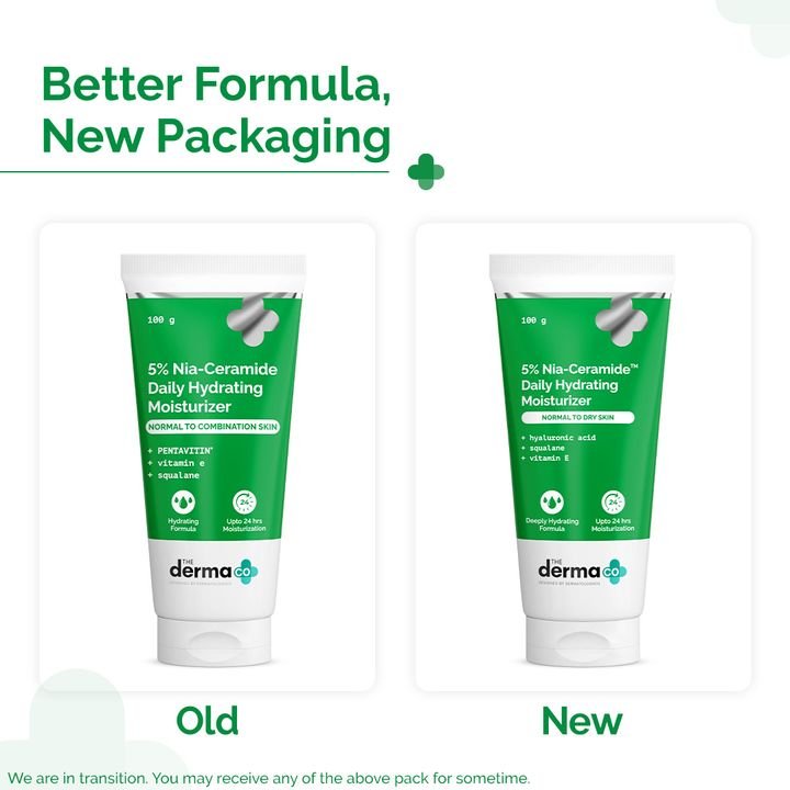 5% Nia-Ceramide Daily Hydrating Moisturizer with 5% Niacinamide & 2% Ceramide - 100g - Image 4