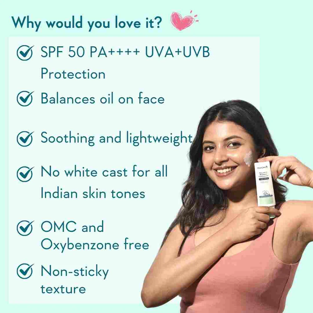 Niacinamide Oil Balance Fluid Sunscreen | SPF50 PA++++ - Image 4