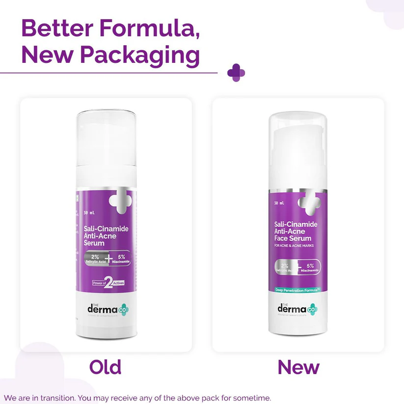 Sali-Cinamide Anti-Acne Serum with 2% Salicylic Acid & 5% Niacinamide - 30ml - Image 5