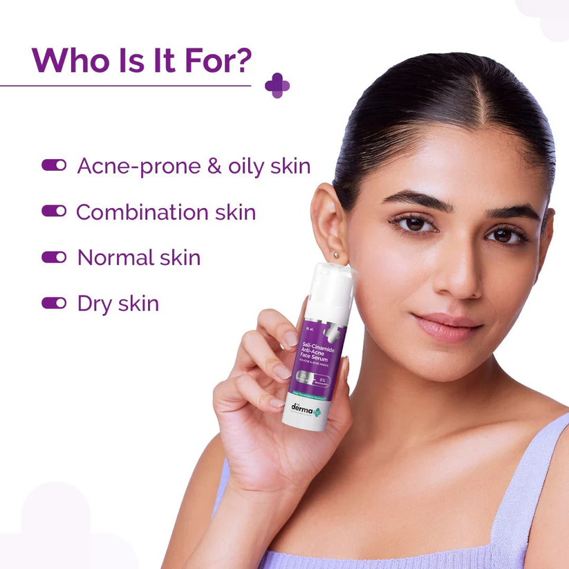 Sali-Cinamide Anti-Acne Serum with 2% Salicylic Acid & 5% Niacinamide - 30ml - Image 6